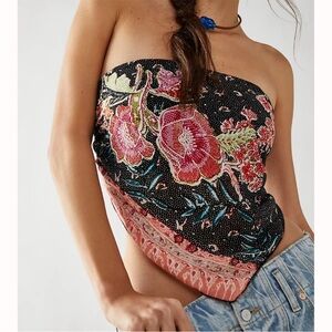 Free People One Raya Bandana Top, medium
